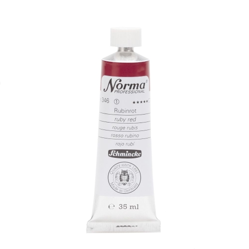 Norma Öl Farbe 35 ml, Rubinrot (g.P. 1L= 225,42€)
